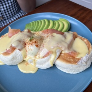PANCAKES SALADOS - FLUFFY BENEDICTINOS