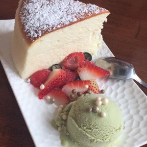 POSTRES - CHEESECAKE JAPONES