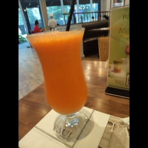 Batido de zanahoria, naranja 
