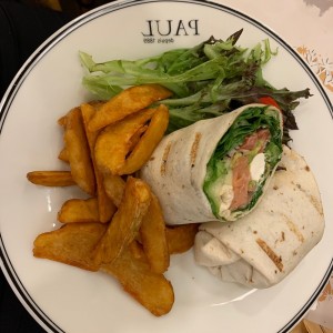 Wrap de salmon