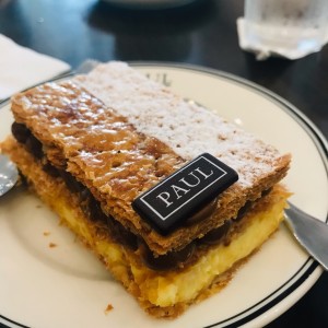 milhoja dulce de leche