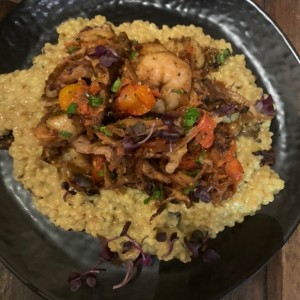 Langostinos con Couscous