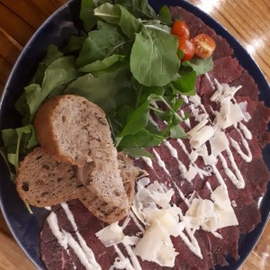 Carpaccio de res