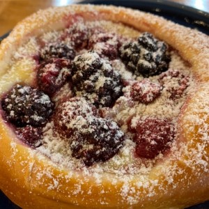 Brioche frutos rojos
