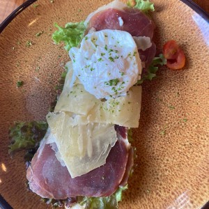 jamon serrano y queso
