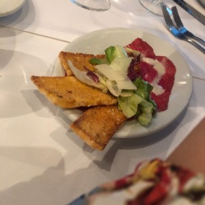 Entradas - Carpaccio de Res