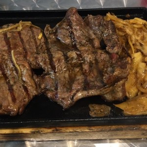 Churrazco bien cocido