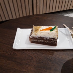 Postre de zanahoria