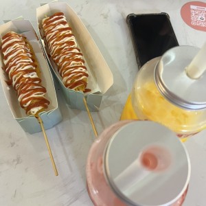 Corean dog/ corn dog