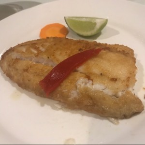 corvina a la plancha