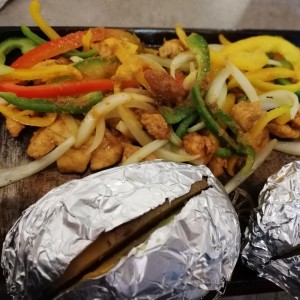 Fajitas de pollo 
