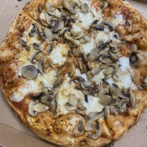 Pizza de hongos
