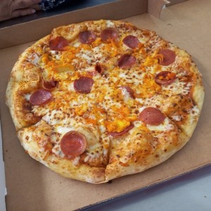 PIZZAS - Pizza familiar 14" 3 ingredientes
