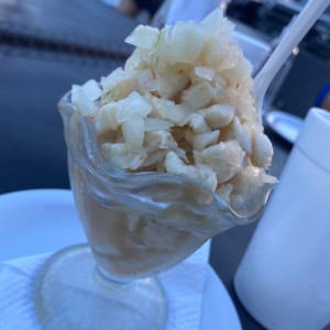 Ceviche de corvina