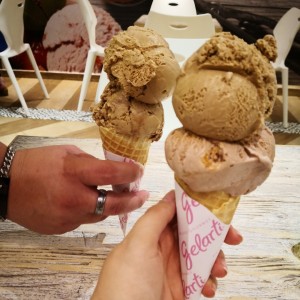 Cono de Baileys y Capuchino