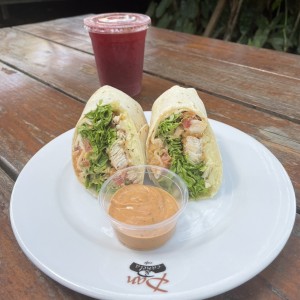 Wrap de pollo