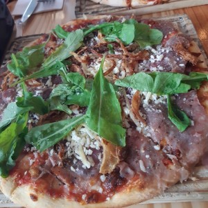 pizza carpaccio