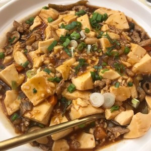 Mapo tofu 