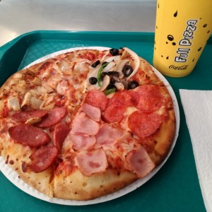 pizza personal de varios sabores