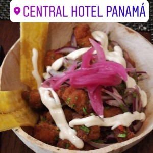 ceviche de cocodrilo