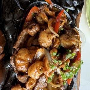 Parrilla de crnes mixtas