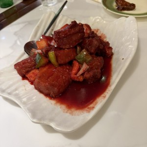 Cerdo - Costillas Agridulce