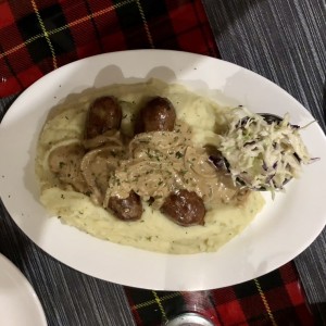 Platos fuertes - Bangers and Mash