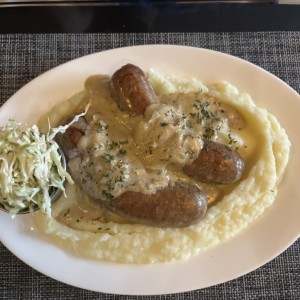 Platos fuertes - Bangers and Mash