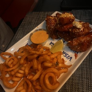 Wing con jalea de giayaba