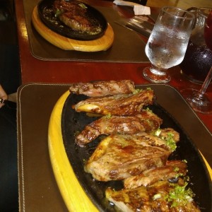 Rib eye y picanha..buenisimo! 