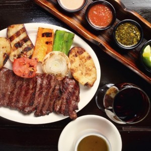 carne a la parrilla 