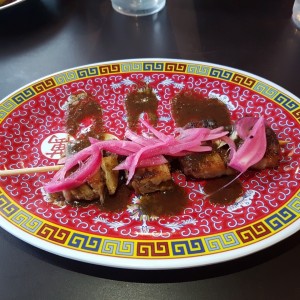 Brocheta de cerdo! ??