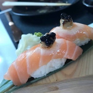 nigiri de salmon