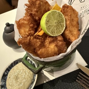 FISH, CHIPS AND MORE CHIPS