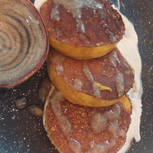 pancake de zanahoria