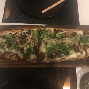 pizzeta de hongos