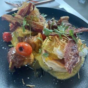 Huevos benedictos
