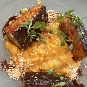 KING SALMON & CORN RISOTTO