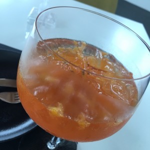 prosecco y maracuya