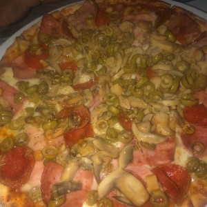 pizza de vegetales