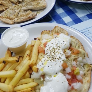 pita pantuflas de alcachofa