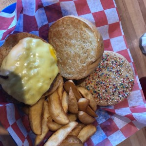 Menu Kids (cheese Burger)