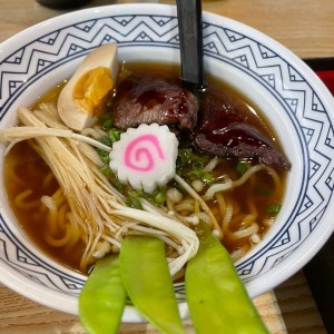 Soyu beef ramen 