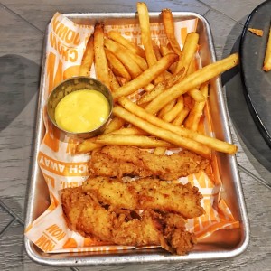 Kids Menu. Chicken Fingers