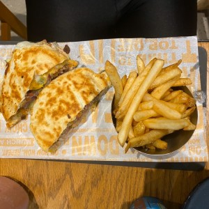Hamburguesa de tortilla