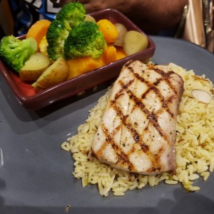 pescado a la parilla