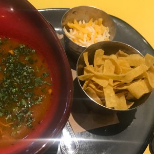 sopa de tortilla - detalles