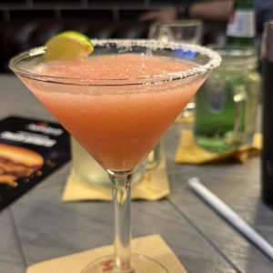 Margarita frozen de fresa