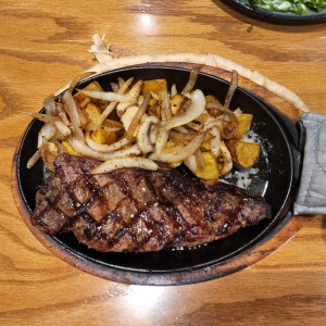 Bourbon street steak