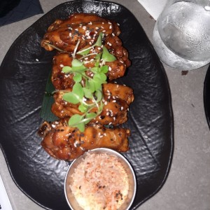 Honey Glazed Hot Wings